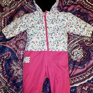 Roxy Sweet Pea Snowsuit Baby Girl Size 12 Months Nwot